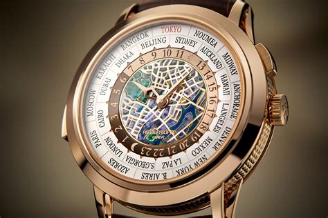 patek philippe world time red